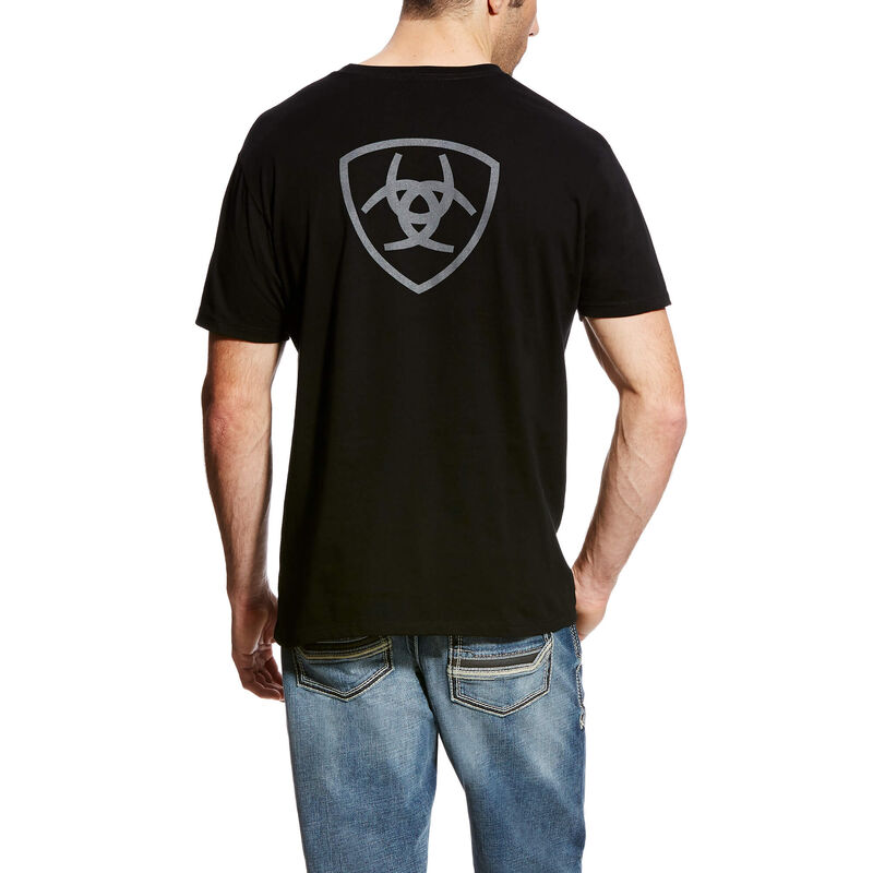Ariat T-Shirts Herren - Corps Schwarz ( PMKGD-3715 )